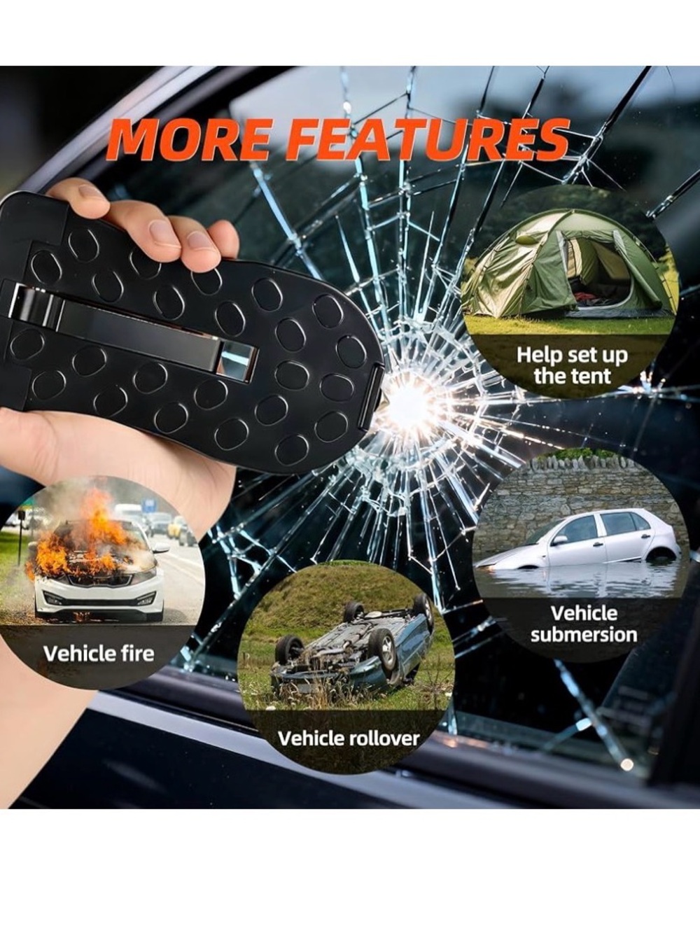 Car door step tool multipurpose - Picture 2 of 8